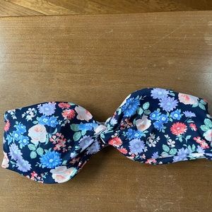 COPY - Abercrombie and Fitch Floral Bandeau Swim Top